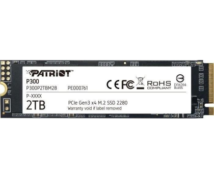 Dysk wewnętrzny Patriot 2TB M.2 PCIe NVMe P300